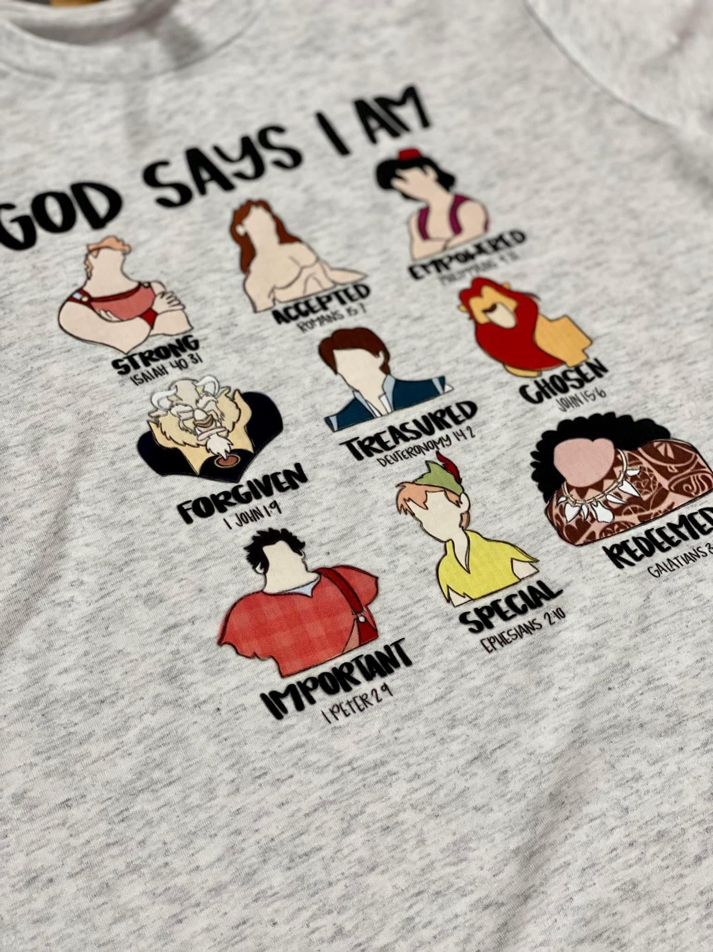 God Says I am... Tees & DTFs
