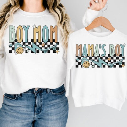 Boy Mom/Mama's Boy Tees & DTFs