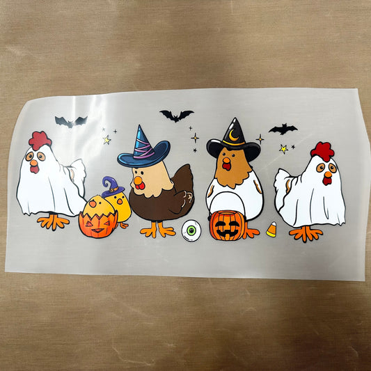 Halloween Chickens DTF