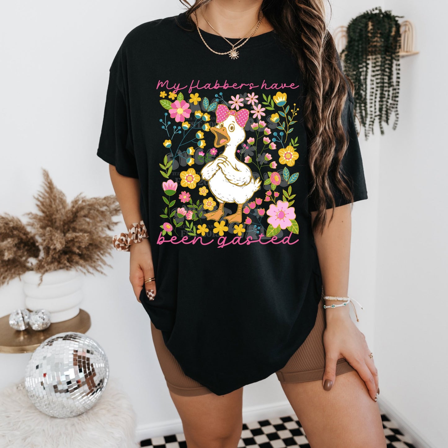 Flabbergasted Goose DTF Transfer – Funny Farm Animal Iron-On – Cute Goose Heat Transfer for Shirts, Bags, DIY Humor Gift