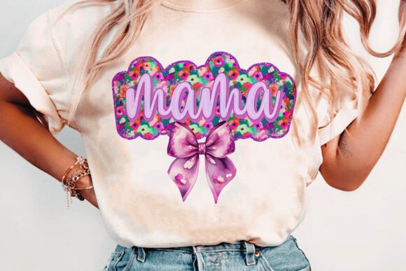 Mama (Colorful) DTF Transfer