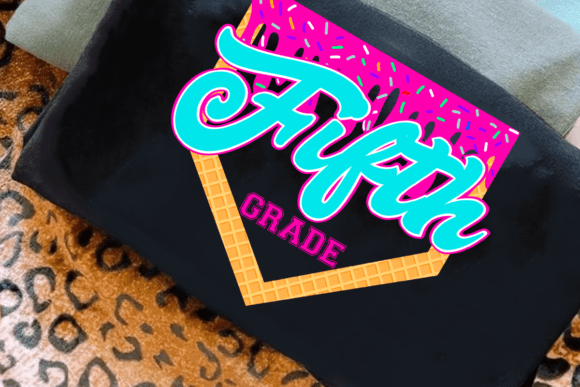 Pink Drip Back to School Heat Transfer – PreK to 5th Grade DIY Shirt Design