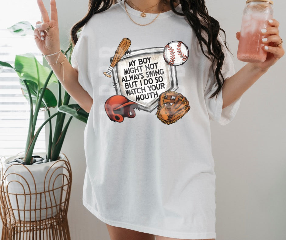 My Boy May Not Tees