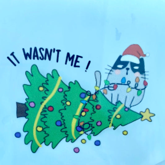 It Wasn't Me DTF Print