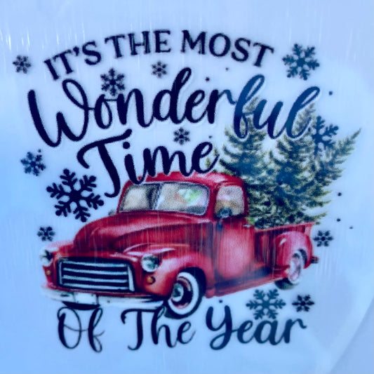 It's The Most Wonderful Time DTF Print