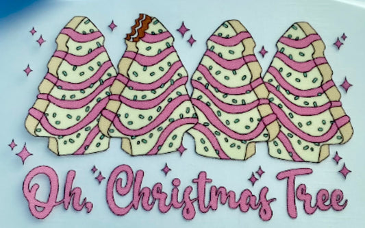 Oh, Christmas Tree DTF Print