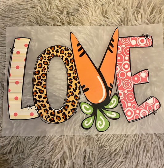 Love (Spring Print) Tees & DTFs