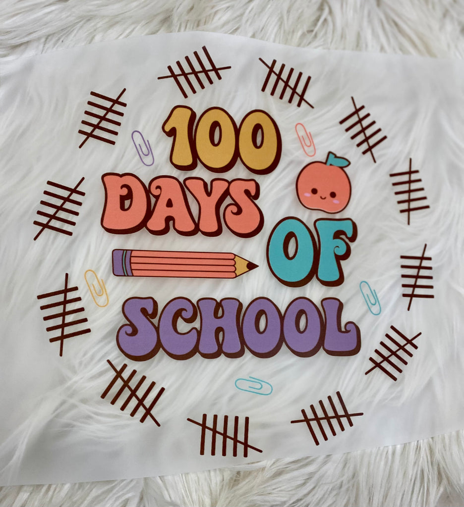 100 Days of School Marked Off Tees & DTFs