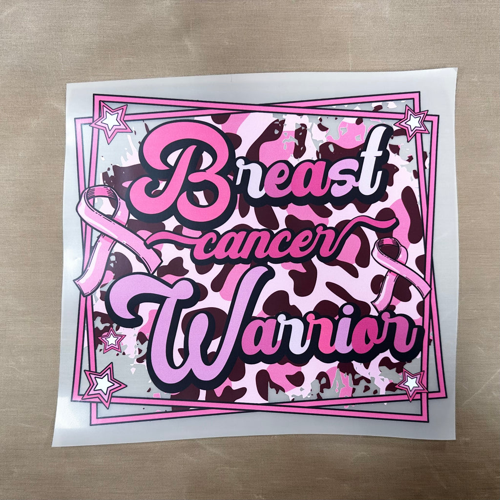 Breast Cancer Warrior DTF