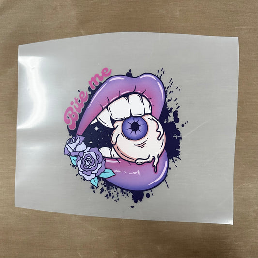 Bite Me DTF and Sublimation print