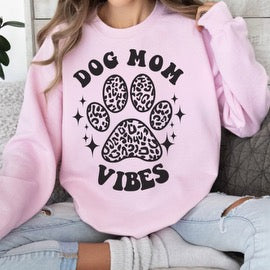 Dog Mom Vibes Tees & DTFs