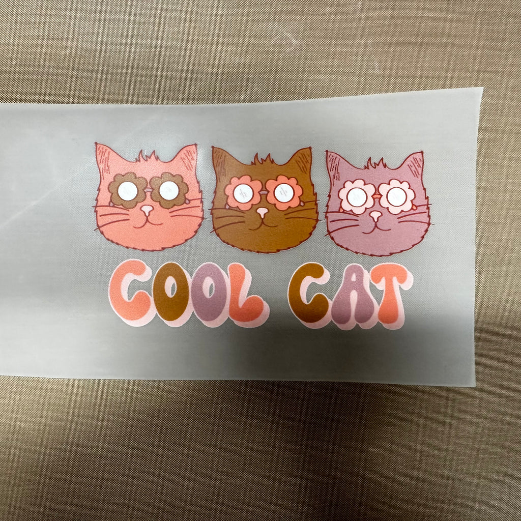 Cool Cat DTF and Sublimation print