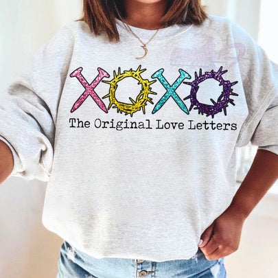 XOXO Faux Glitter Tees & DTFs