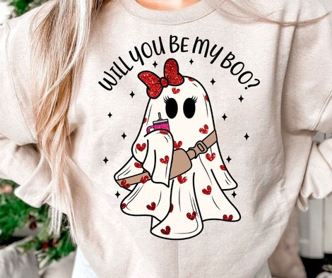 Will You Be My Boo? Tees & DTFs
