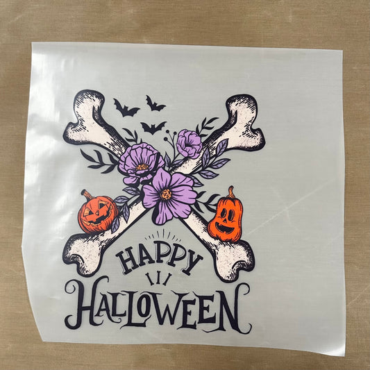 Happy Halloween DTF print
