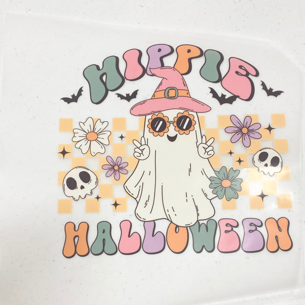 Hippie Halloween DTF and Sublimation print