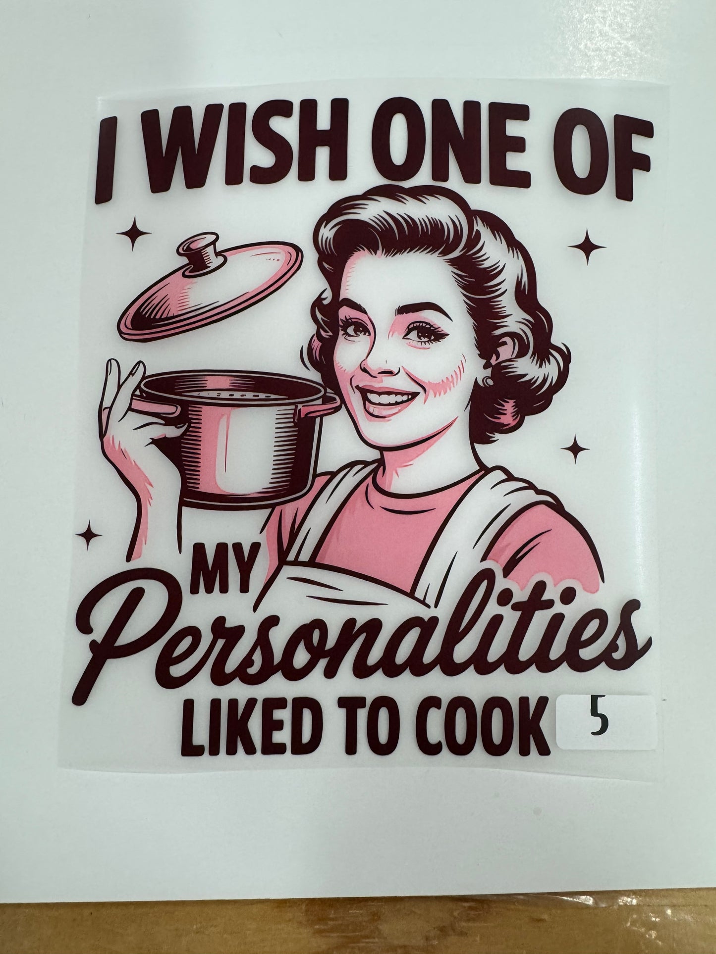 FLASH SALE #5 DISH TOWEL HEAT TRANSFER DTF KITCHEN TOWEL PRESS ON DIY DECOR NOT A TOWEL