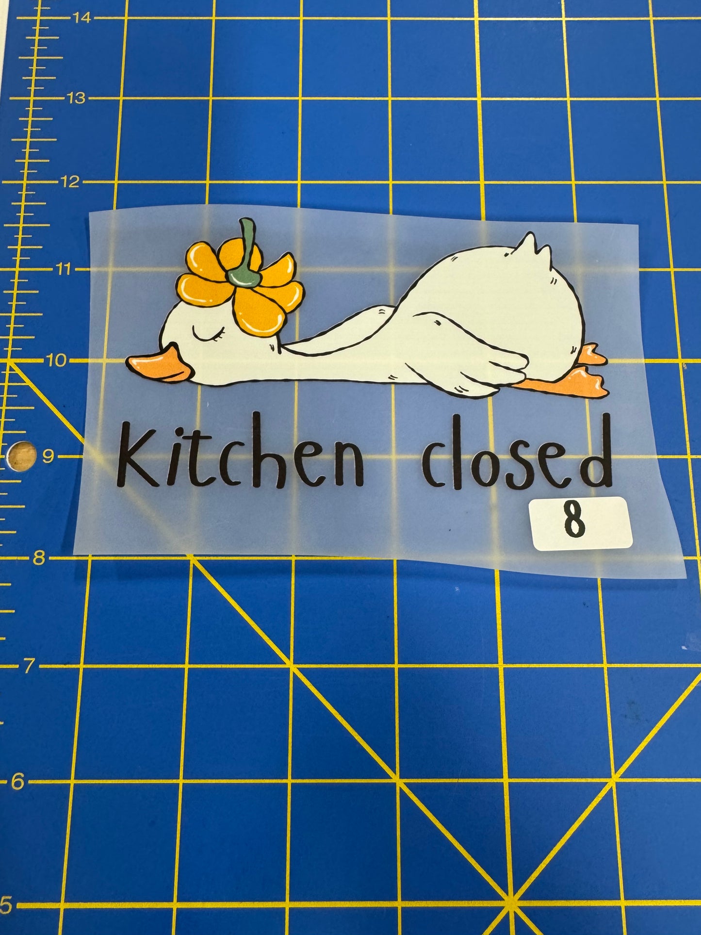 FLASH SALE #5 DISH TOWEL HEAT TRANSFER DTF KITCHEN TOWEL PRESS ON DIY DECOR NOT A TOWEL