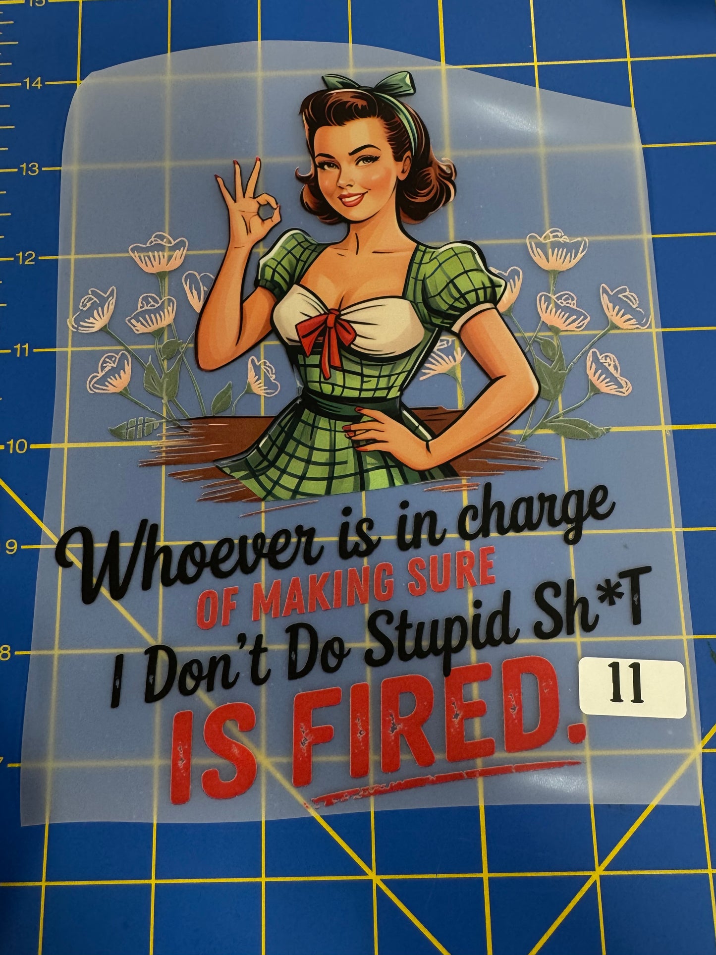FLASH SALE #5 DISH TOWEL HEAT TRANSFER DTF KITCHEN TOWEL PRESS ON DIY DECOR NOT A TOWEL