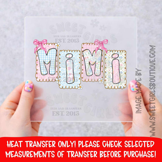 Mimi Pastel Patch Letters MIMI PASTEL PATCH LETTERS Mimi Pastel Patch Letters HEAT TRANSFER DTF HEAT TRANSFER NOT A SHIRT MIMI PASTEL PATCH LETTERS HEAT TRANSFER