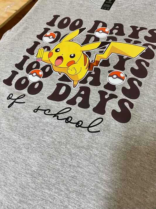 Catch ‘Em 100 Days Tees & DTFs