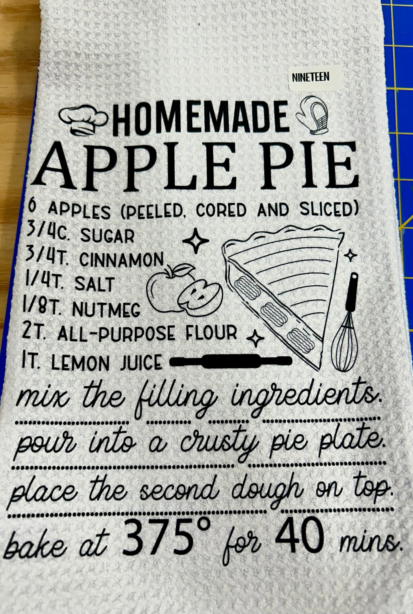3 FLASH SALE DISH TOWEL HEAT TRANSFER DTF KITCHEN TOWEL PRESS ON FARMHOUSE FUNNY DIY DECOR NOT A TOWEL