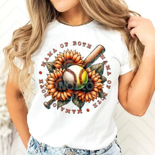 Mama of Both (Baseball & Softball) Tees & DTFs