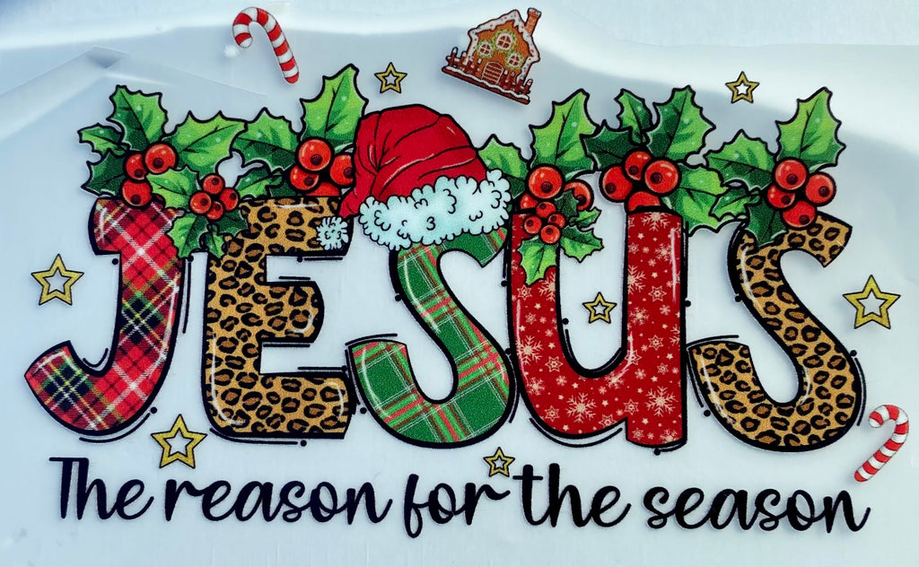 Jesus is The Reason DTF Print