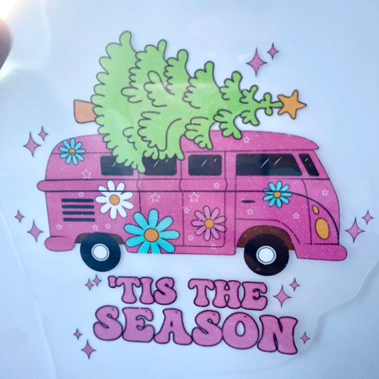 'Tis The Season (Christmas Van) DTF Print