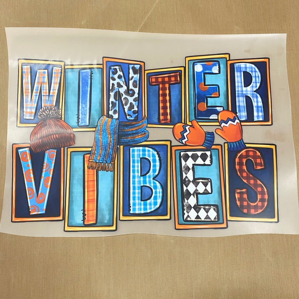 Winter Vibes DTF Print