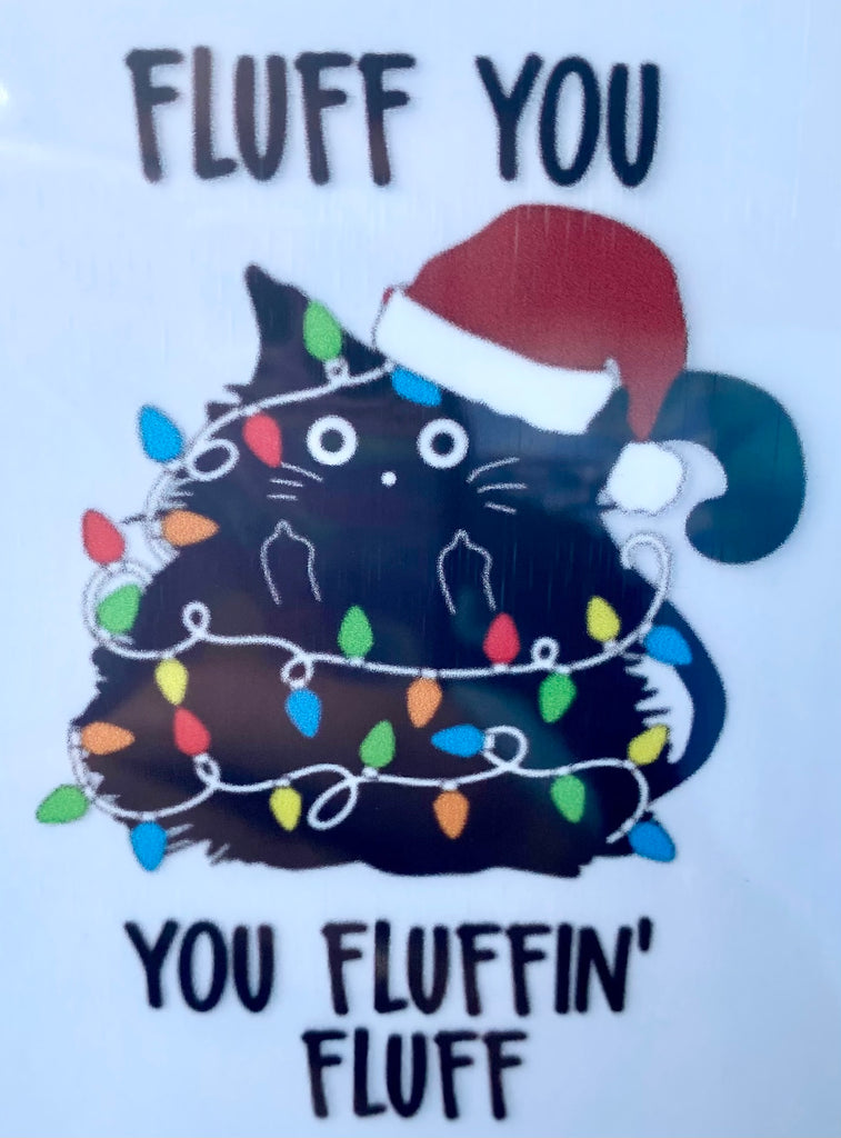 Fluff Cat DTF Print