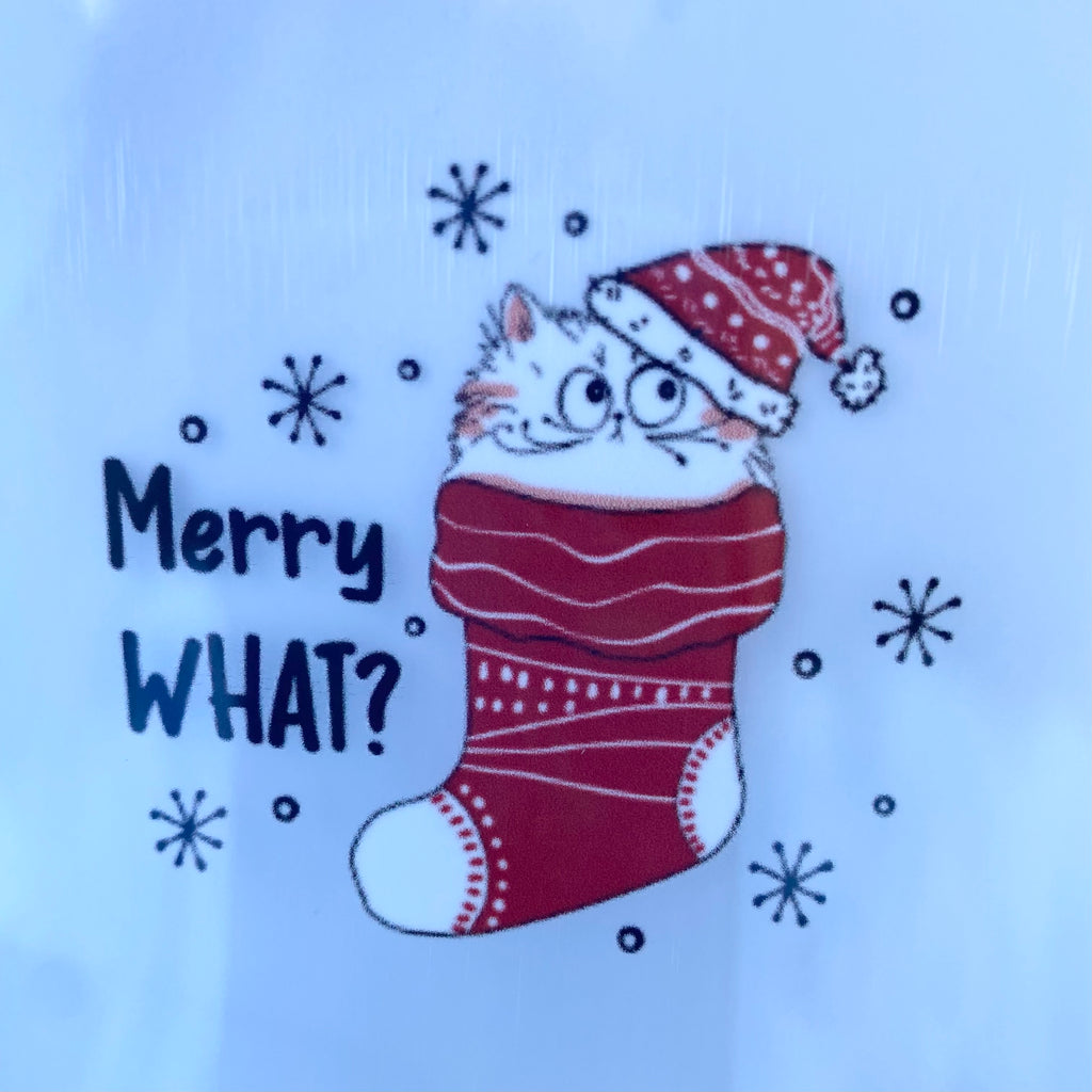 Merry, What? DTF Print