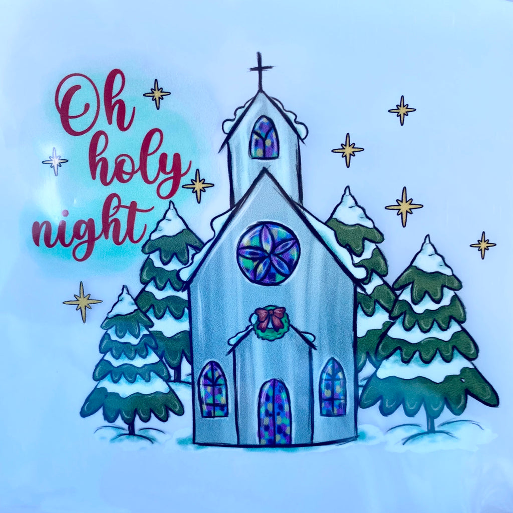 Oh, Holy Night DTF Print