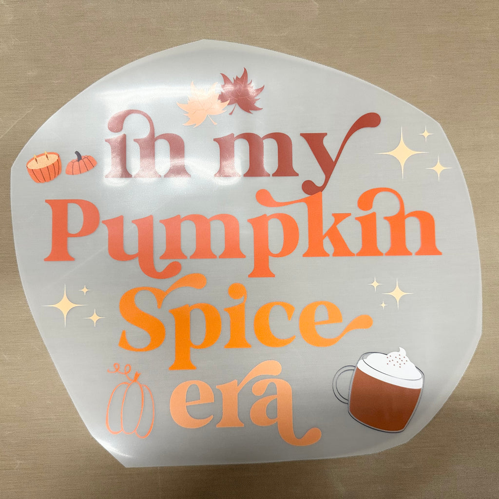 Pumpkin Spice Era DTF and Sublimation print
