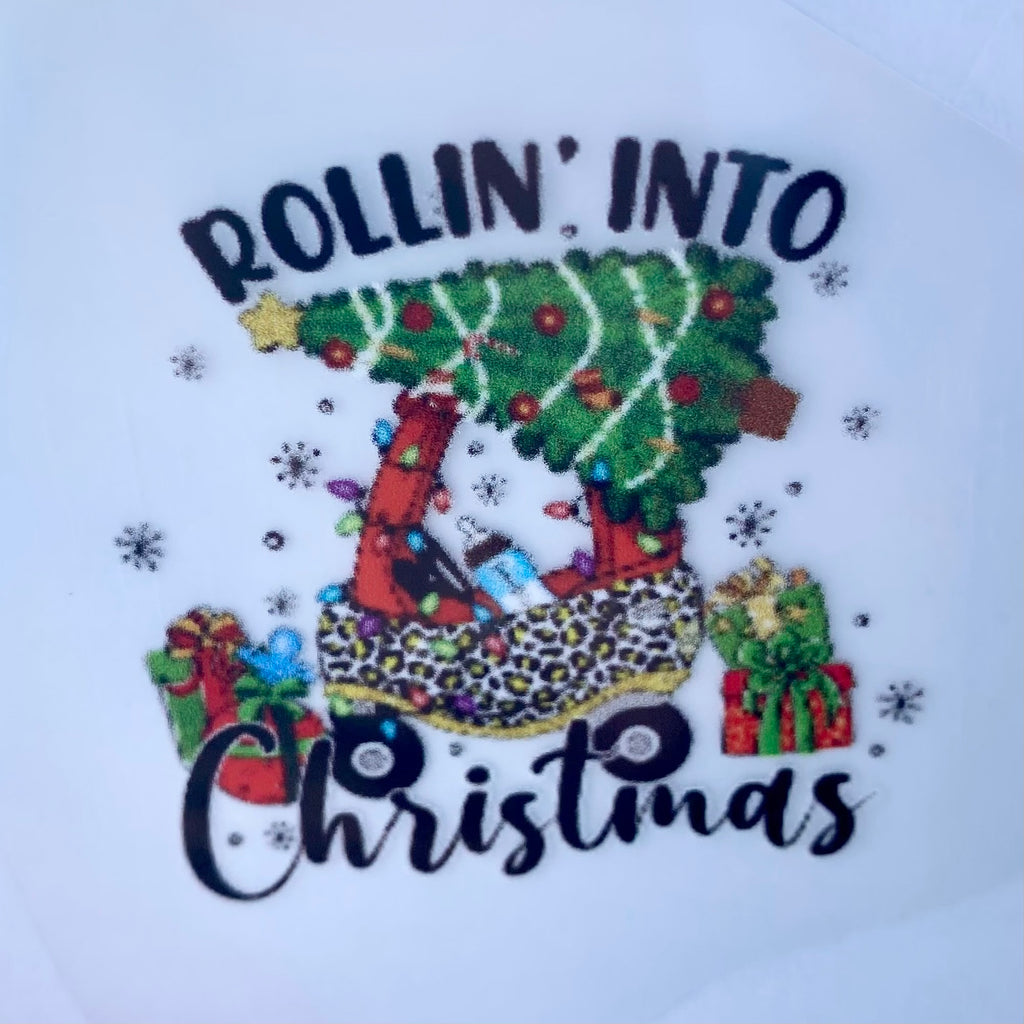 Rollin' Into Christmas DTF Print