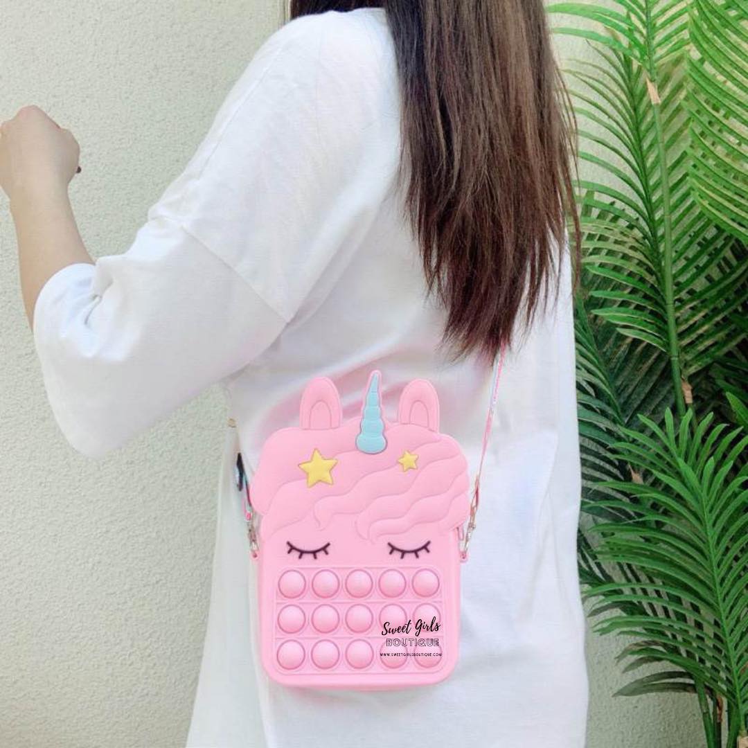Pop It Crossbody with Pop Its on Back