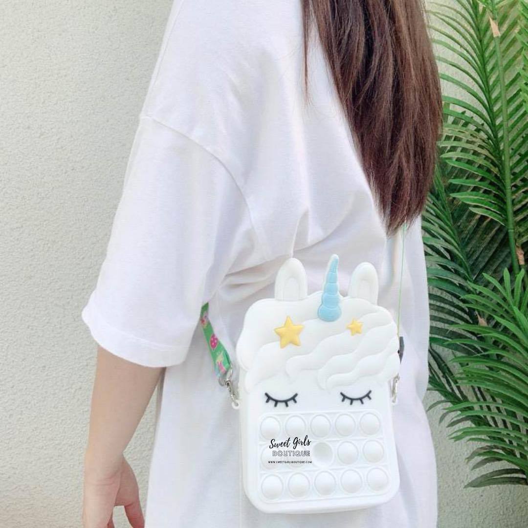 Pop It Crossbody with Pop Its on Back