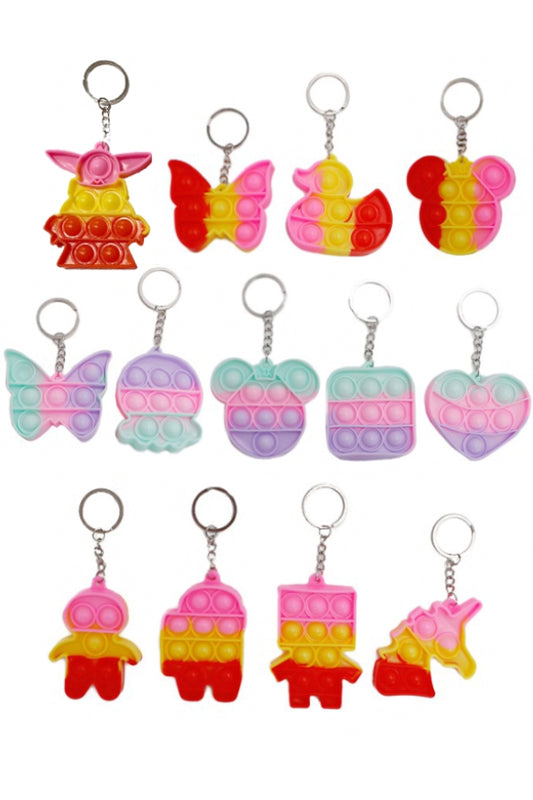 Random Shape Pop It Keychain