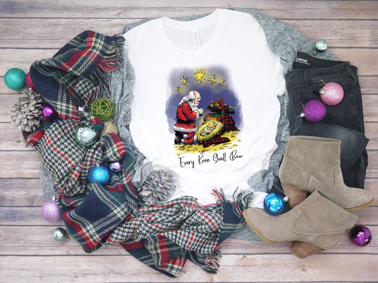 Every Knee Shall Bow Adult Tee, Raglan, or Sweatshirt