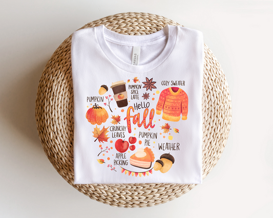 Fall Activity Adult Tee, Raglan, or Sweatshirt