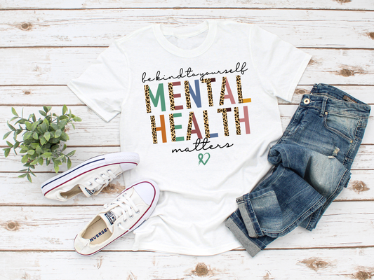 Mental Health Matters Adult Tee, Tank, Raglan, or Sweatshirt